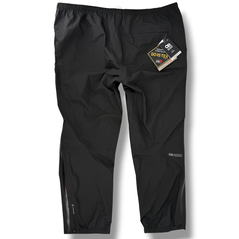 Outdoor Research Foray Pants Mens Size 3XL Black Goretex Paclite Waterproof